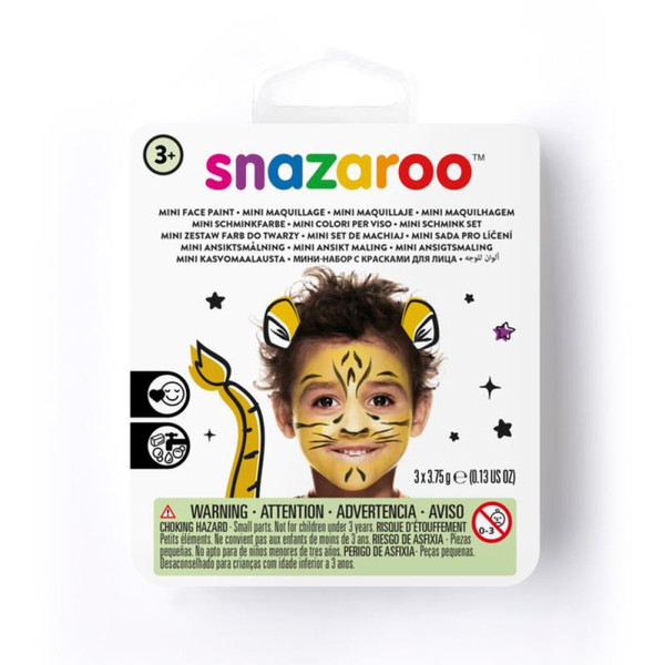 SNAZAROO MINI FACE PAINT KIT - TIGER