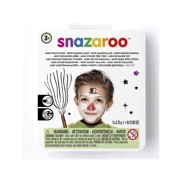 SNAZAROO MINI FACE PAINT KIT - SNOWMAN