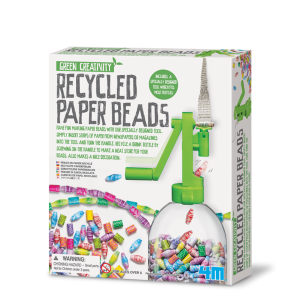 GREEN CREATIVITY RECYCLED PAPER BEADS KIT