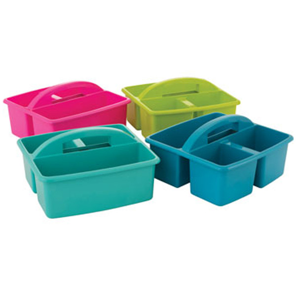 CLASSROOM CADDIES ASSORTED, SET OF 4
