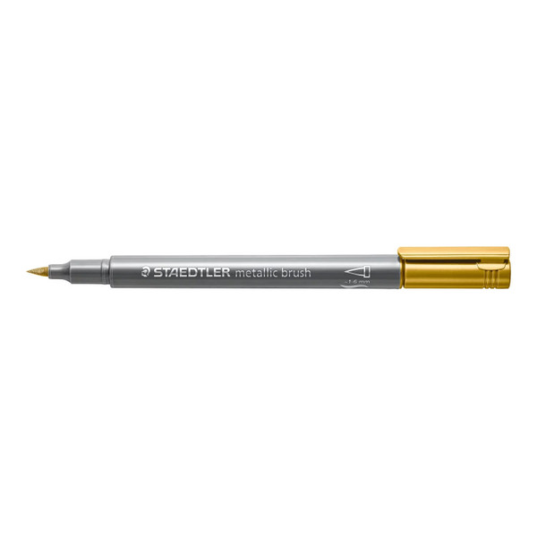 STAEDTLER DESIGN JOURNEY METALLIC BRUSH PEN - GOLD