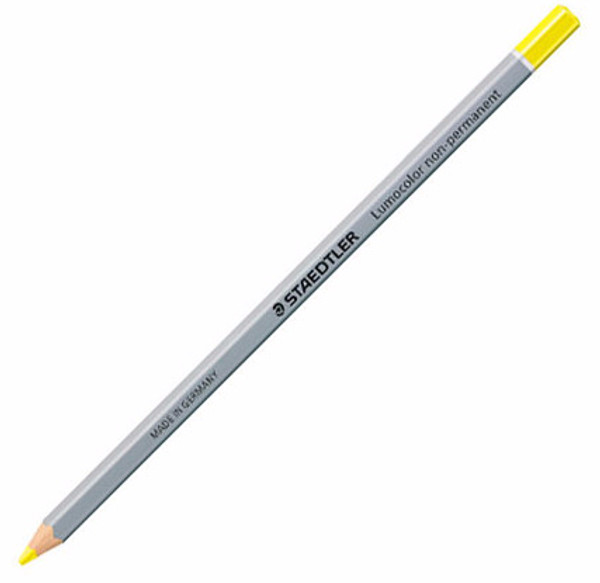 STAEDTLER LUMOCOLOR GLASOCHROM 108 MARKER (YELLOW)