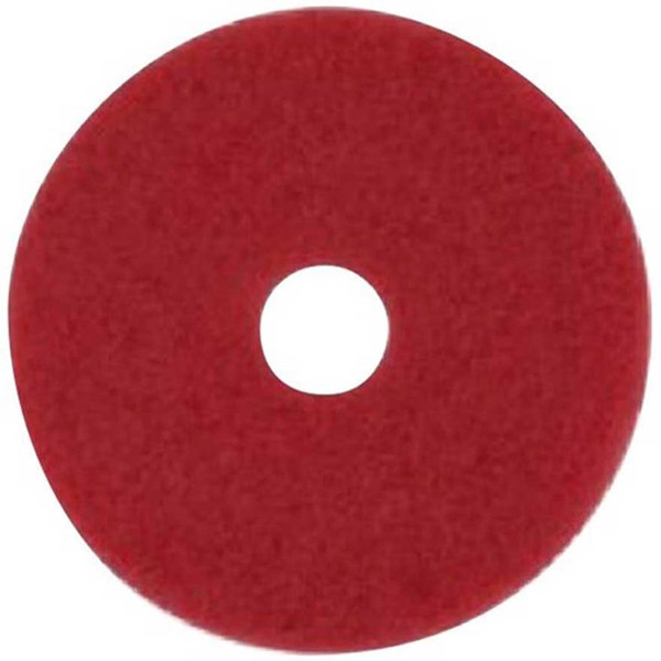 3M BUFFER PAD 5100 406MM RED, CARTON OF 5
