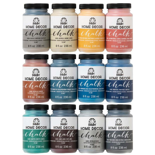 FOLKART HOME DECOR CHALK ACRYLIC PAINT 236ML