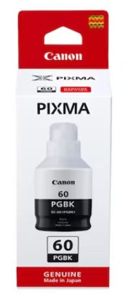 CANON GI60BK PIXMA ENDURANCE INK REFILL BOTTLE BLACK