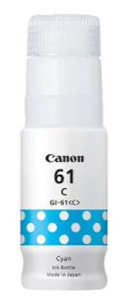 CANON GI61C PIXMA MEGATANK INK REFILL BOTTLE CYAN