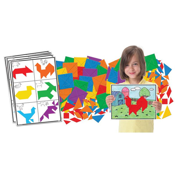 TANGRAM PUZZLE ART MOSAICS