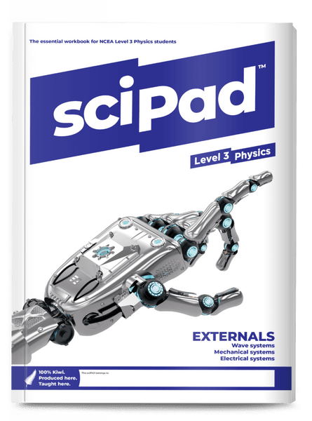 SCIPAD LEVEL 3 PHYSICS EXTERNALS WORKBOOK 9780994123237