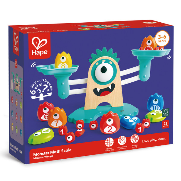 HAPE MONSTER MATH SCALE