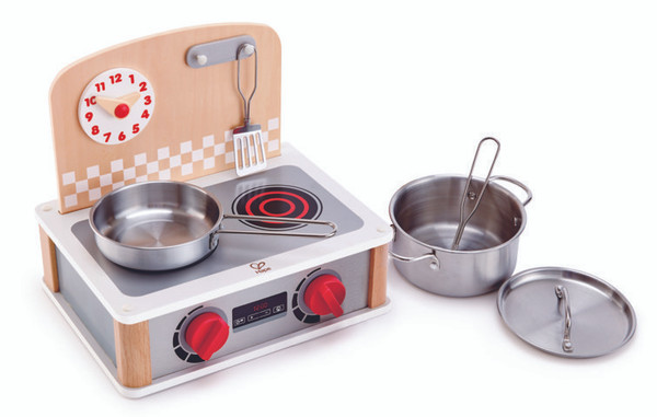 HAPE 2-IN-1 KITCHEN & GRILL SET