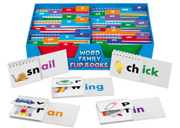 WORD FAMILY FLIP BOOKS, SET 30