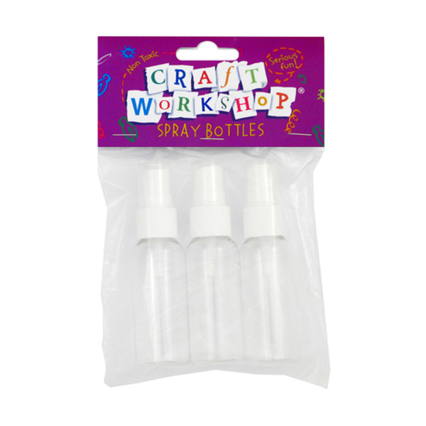 CRAFT SPRAY BOTTLES 30ML, PKT 3