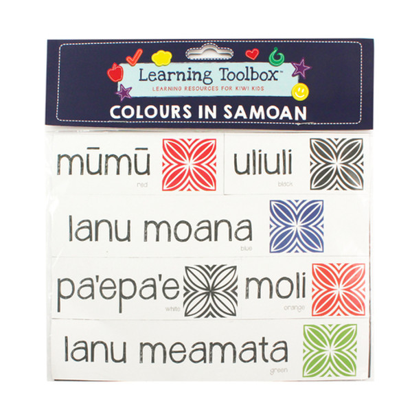 MAGNETIC SAMOAN COLOURS, 12 PIECES