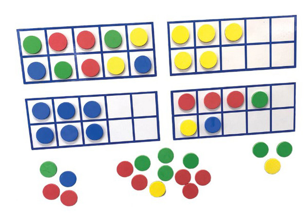 JUMBO MAGNETIC TEN FRAME SET