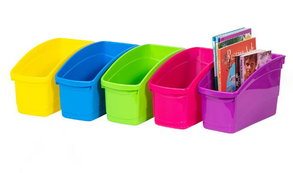 PLASTIC BOOK AND STORAGE TUB