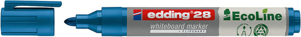 EDDING 28 ECOLINE WHITEBOARD MARKER, BULLET TIP (EACH)