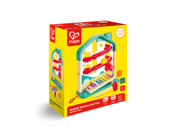 HAPE ROLLER BALL AND XYLOPHONE HOUSE