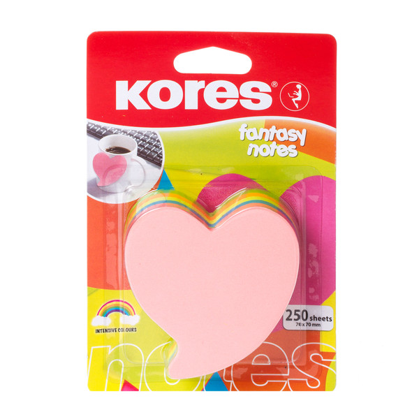KORES FANTASY STICKY NOTES - HEART