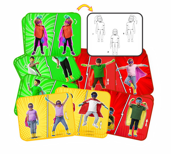 SUPER HERO EXERCISE CARDS