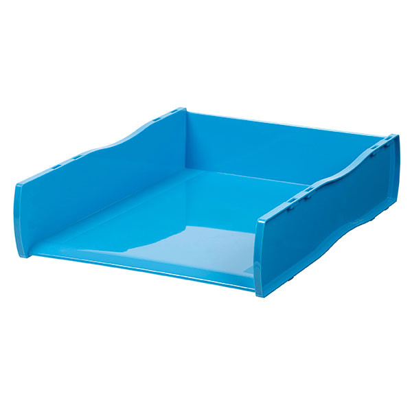ESSELTE NOUVEAU DOCUMENT TRAY (LIGHT BLUE)