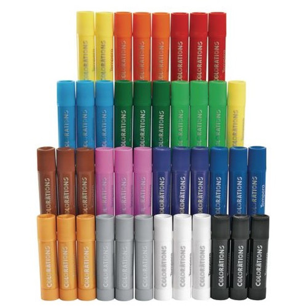 TEMPERA PAINT STICKS SET OF 42 TEMPERA PAINT STICKS SET OF 42