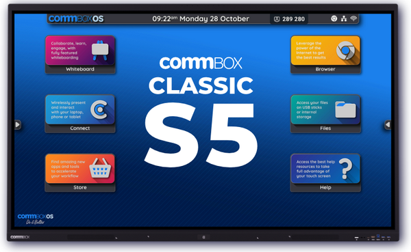 COMMBOX INTERACTIVE CLASSIC S5 TOUCHSCREEN
