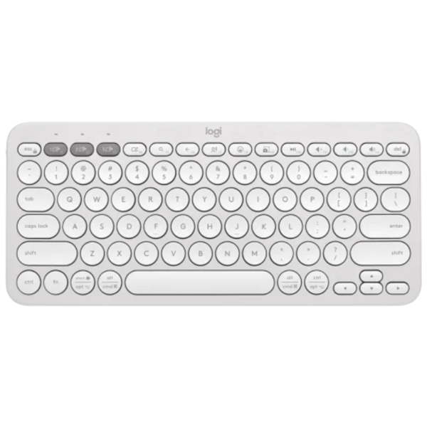 LOGITECH PEBBLE KEYS KEYBOARD K380S - WHITE LOGITECH PEBBLE KEYS KEYBOARD K380S - WHITE