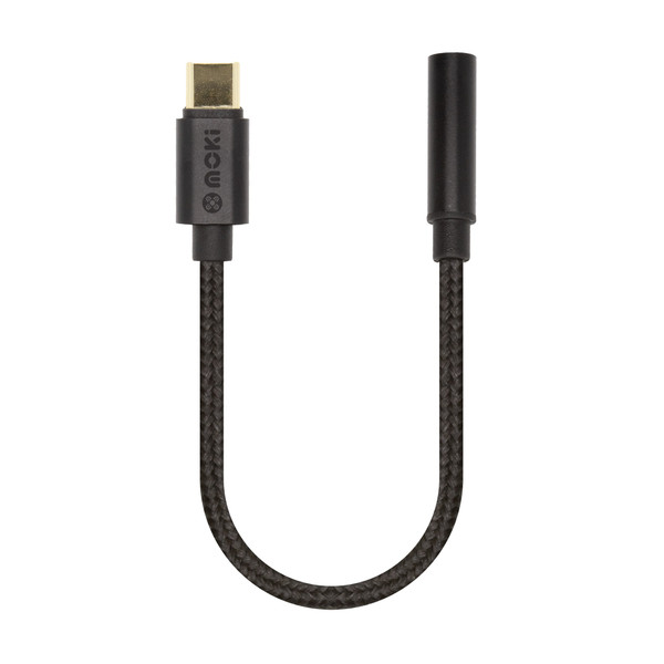 MOKI TYPE C TO 3.5MM AUDIO ADAPTER CABLE MOKI TYPE C TO 3.5MM AUDIO ADAPTER CABLE