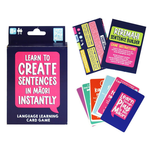 TE REO REREMAHI ACTION SENTENCE CARD GAME