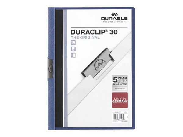 DURACLIP FILE FOLDER, 30 PAGE