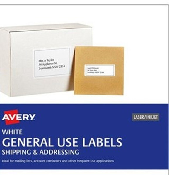 AVERY GENERAL USE LABELS