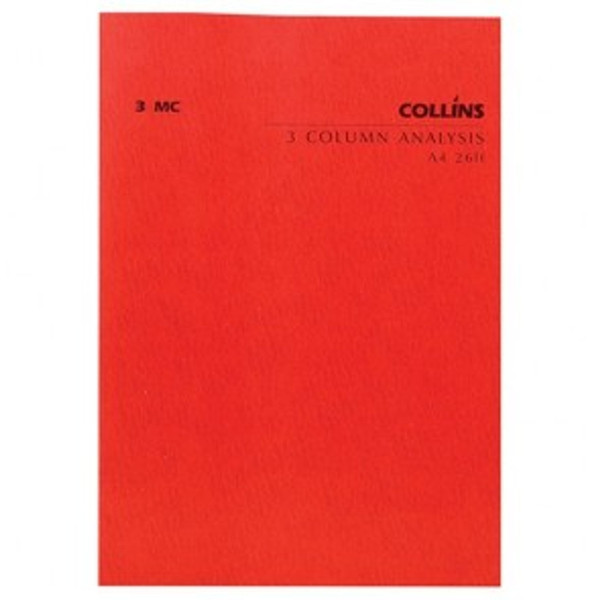 SOFT COVER ANALYSIS BOOK