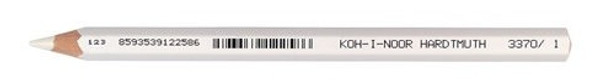 SINGLE COLOUR PENCILS, PKT 12 (WHITE)