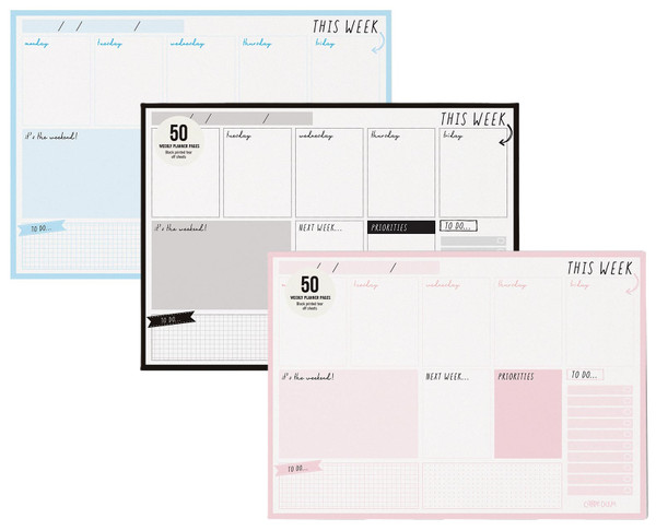 CARPE DIEM WEEKLY PLANNER