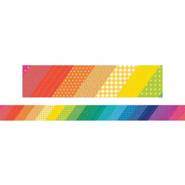 RAINBOW PATTERNS BORDER PTK 12