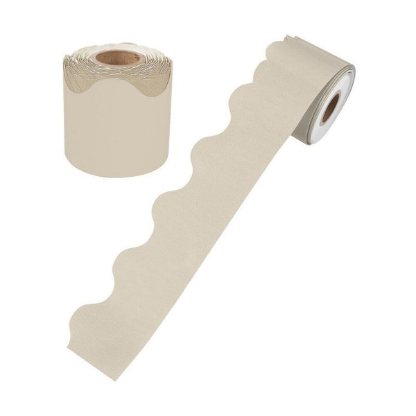 GROWING MINDS OAT ROLLED SCALLOPED BORDER 15.2M ROLL