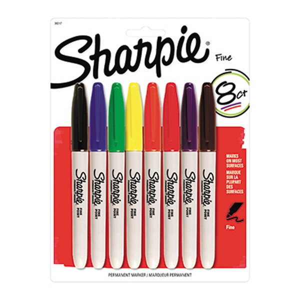 SHARPIE MARKER FINE POINT WALLET 8