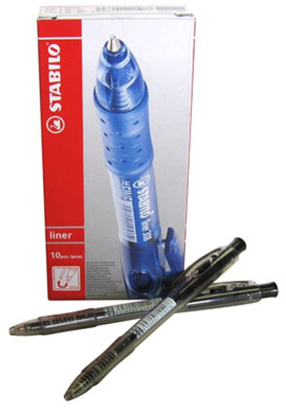 STABILINER 308 BLACK PEN, BOX 10