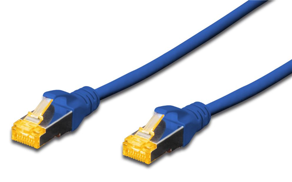 CAT6A PATCH CABLE - 10M BLUE