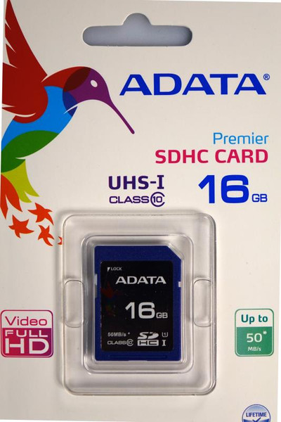 SECURE DIGITAL SDHC CARD, 16GB