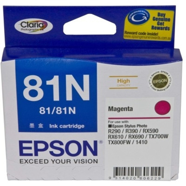 EPSON 81N MAGENTA INKJET CARTRIDGE T1113