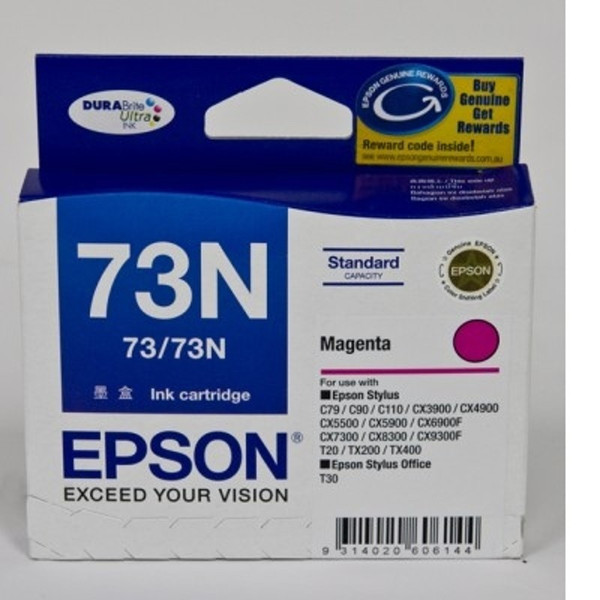 EPSON 73N MAGENTA INKJET CARTRIDGE T105392