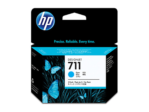 HP 711 INK CARTRIDGE CZ130A CYAN