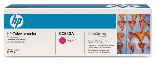 HP CC533A ORIGINAL MAGENTA TONER CARTRIDGE