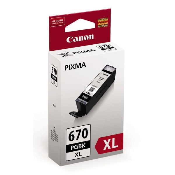 CANON PGI670XL BLACK INK CARTRIDGE