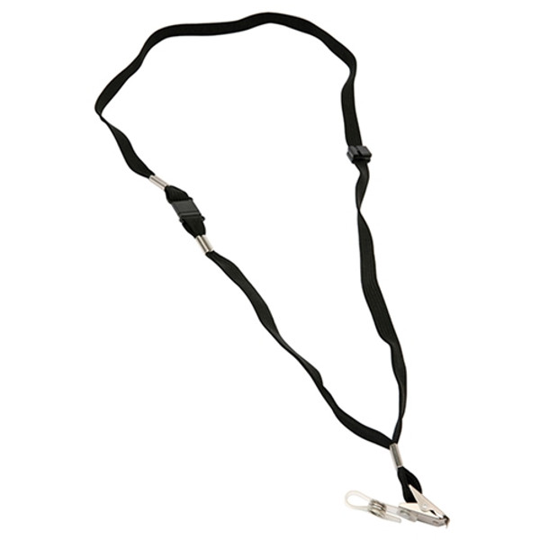 LANYARDS (BLACK), PKT 10