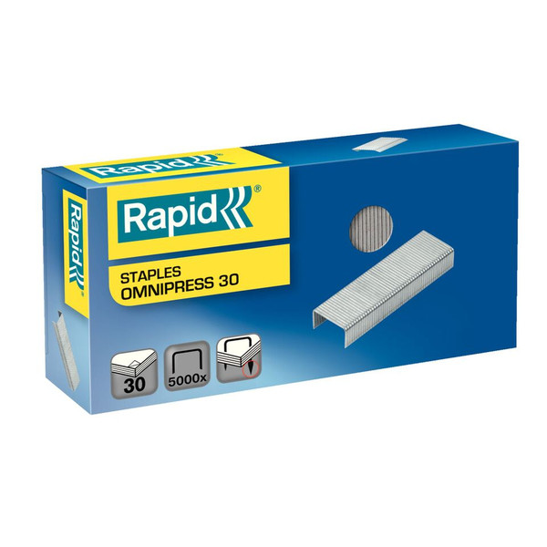 RAPID OMNIPRESS STAPLES 6MM, BOX 5000