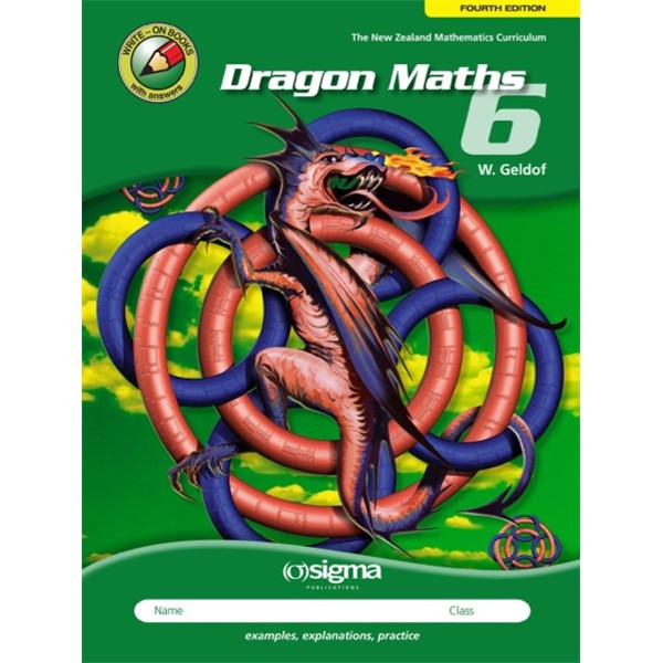 DRAGON MATHS 6 (YEAR 8) - 3RD EDITION 9781877567780