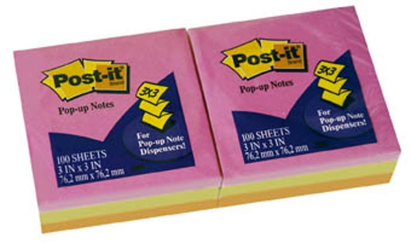 POST-IT POP-UP REFILLS, PKT 6