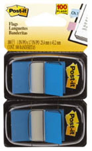 POST-IT FLAGS TWINPACK (BLUE)